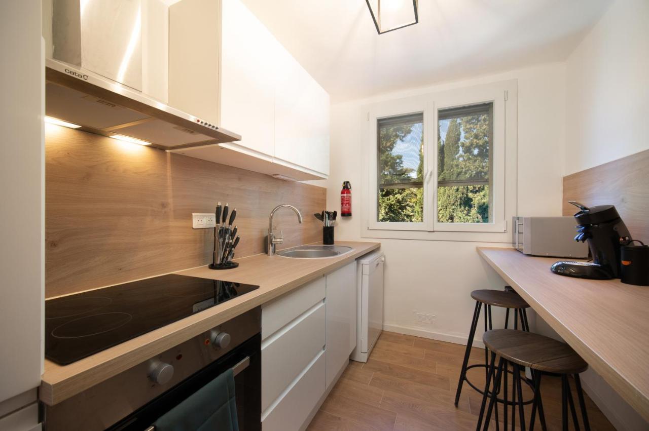 Grand Appartement 3 Chambres Avec Clim Et Balcon Marsilya Dış mekan fotoğraf