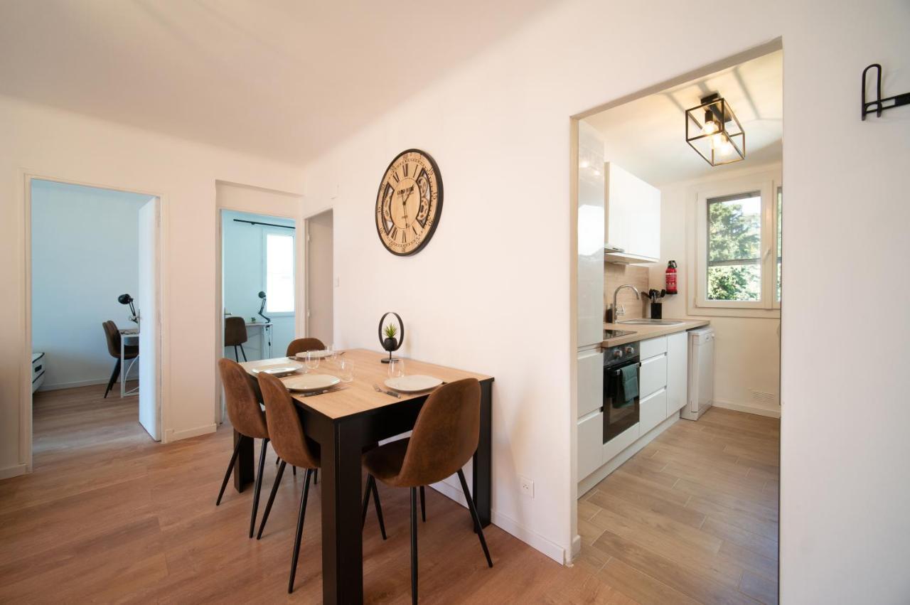 Grand Appartement 3 Chambres Avec Clim Et Balcon Marsilya Dış mekan fotoğraf